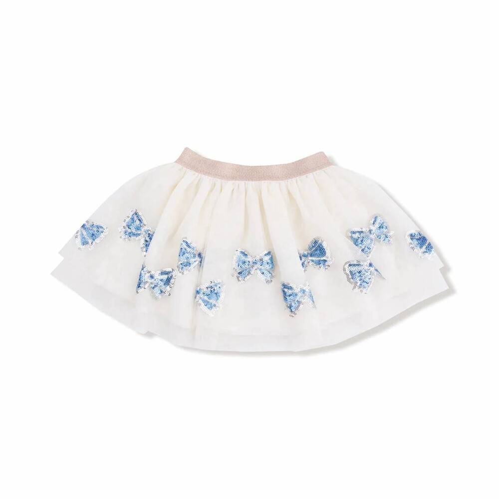 NEW ANGEL DEAR girls bow tutu skirt in blue